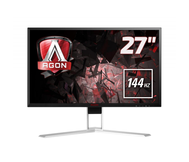 AOC 27'' AG271QX Czarny, Czerwony - 318111 - zdjęcie 8